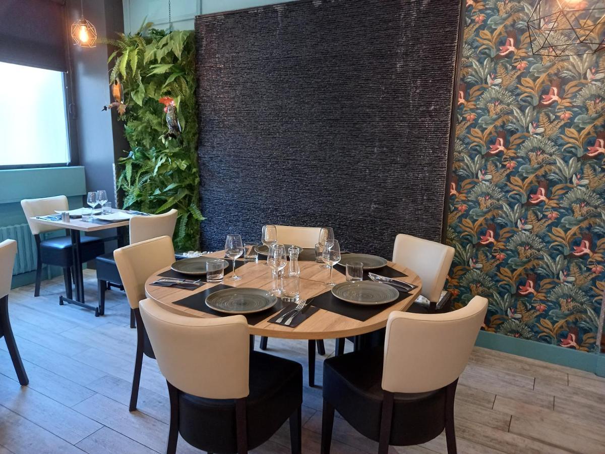 Le Cotentin Appart'Hotels & Restaurant Le Cot' Portbail Eksteriør billede