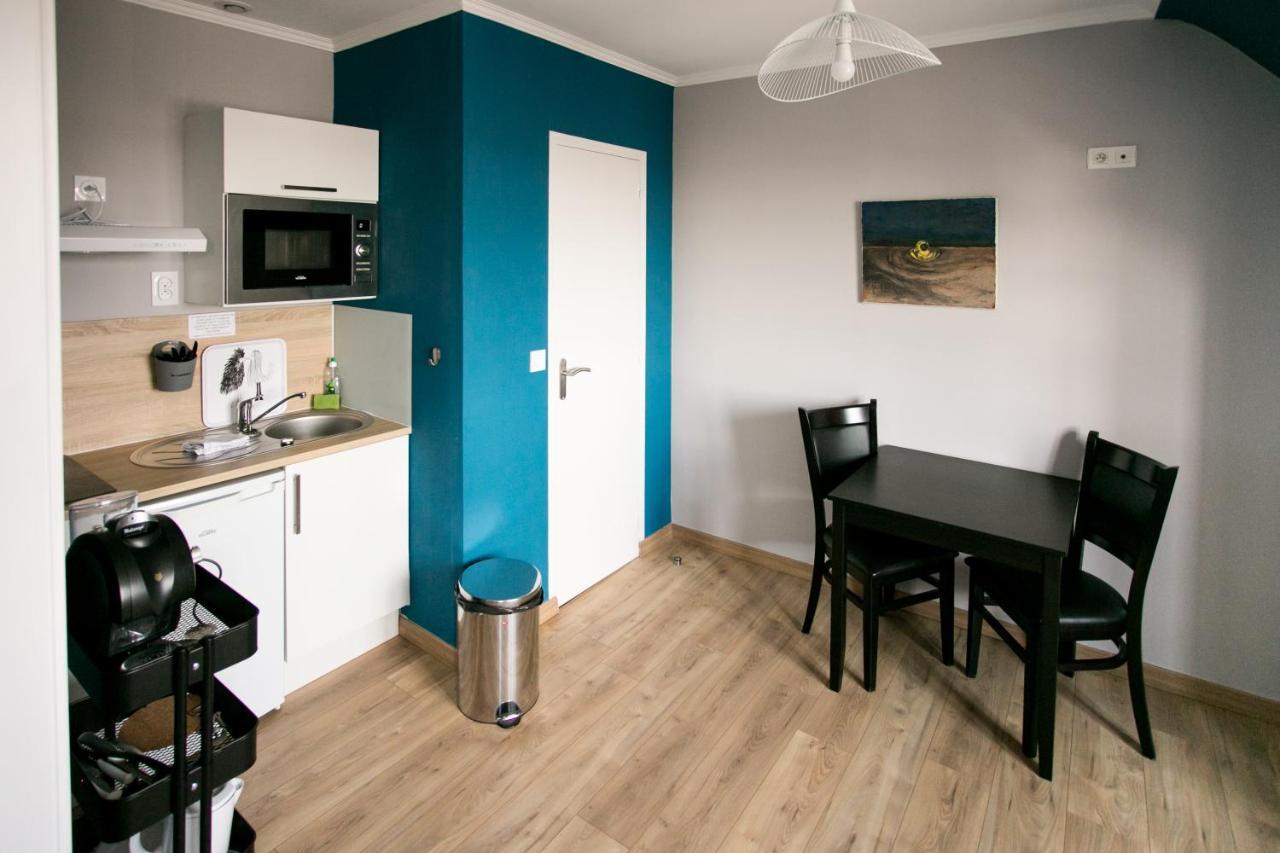 Le Cotentin Appart'Hotels & Restaurant Le Cot' Portbail Eksteriør billede