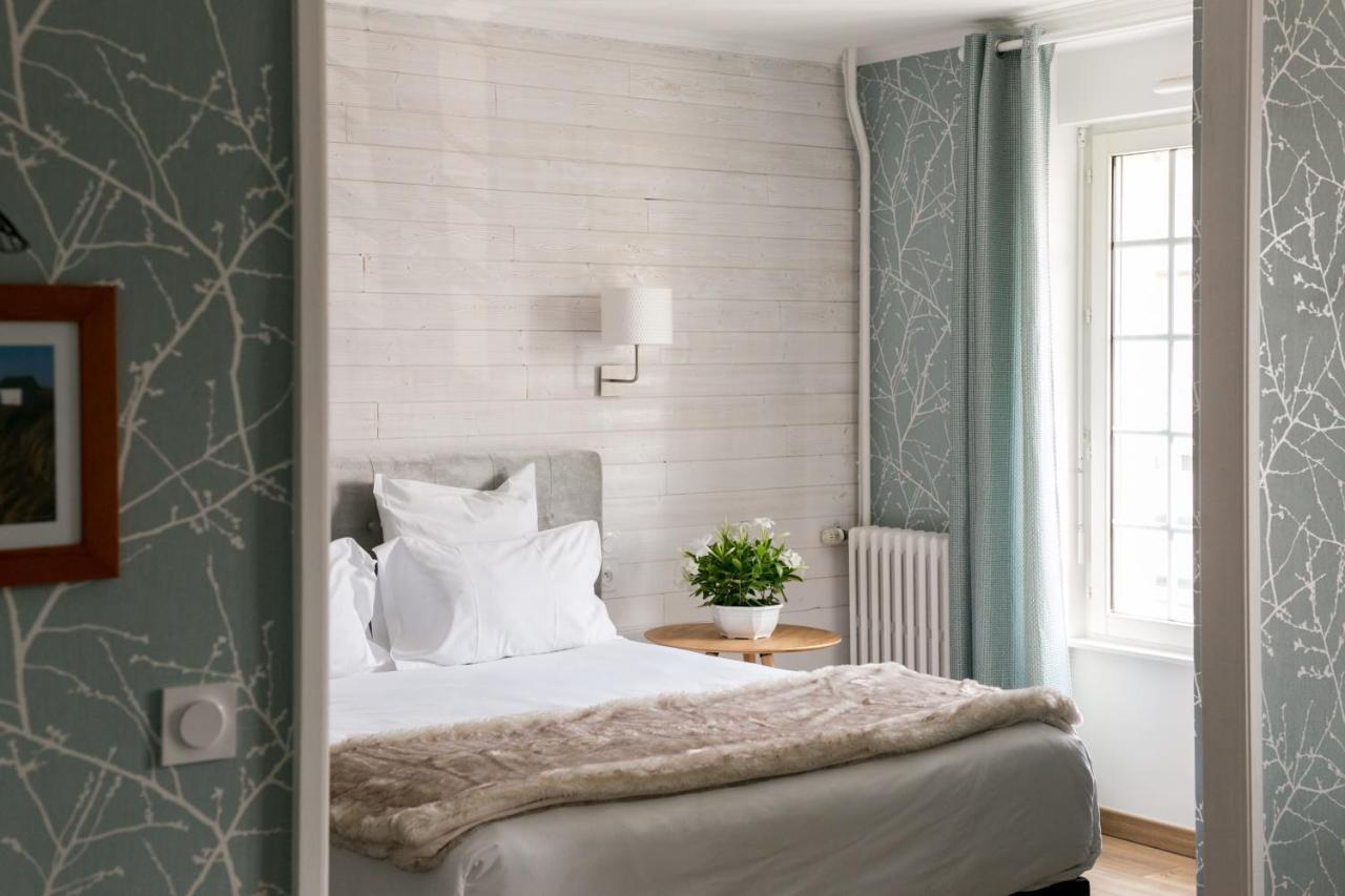 Le Cotentin Appart'Hotels & Restaurant Le Cot' Portbail Eksteriør billede