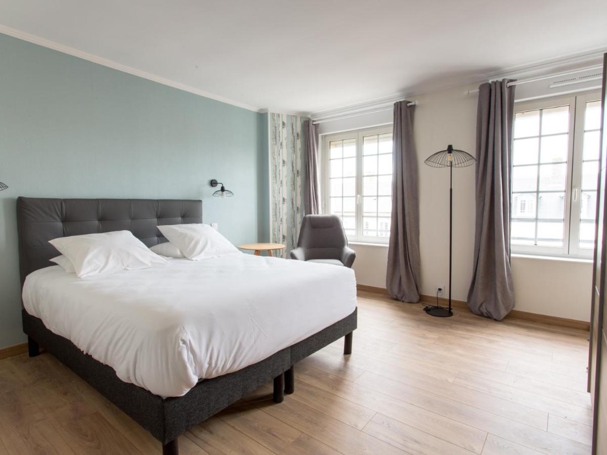Le Cotentin Appart'Hotels & Restaurant Le Cot' Portbail Eksteriør billede